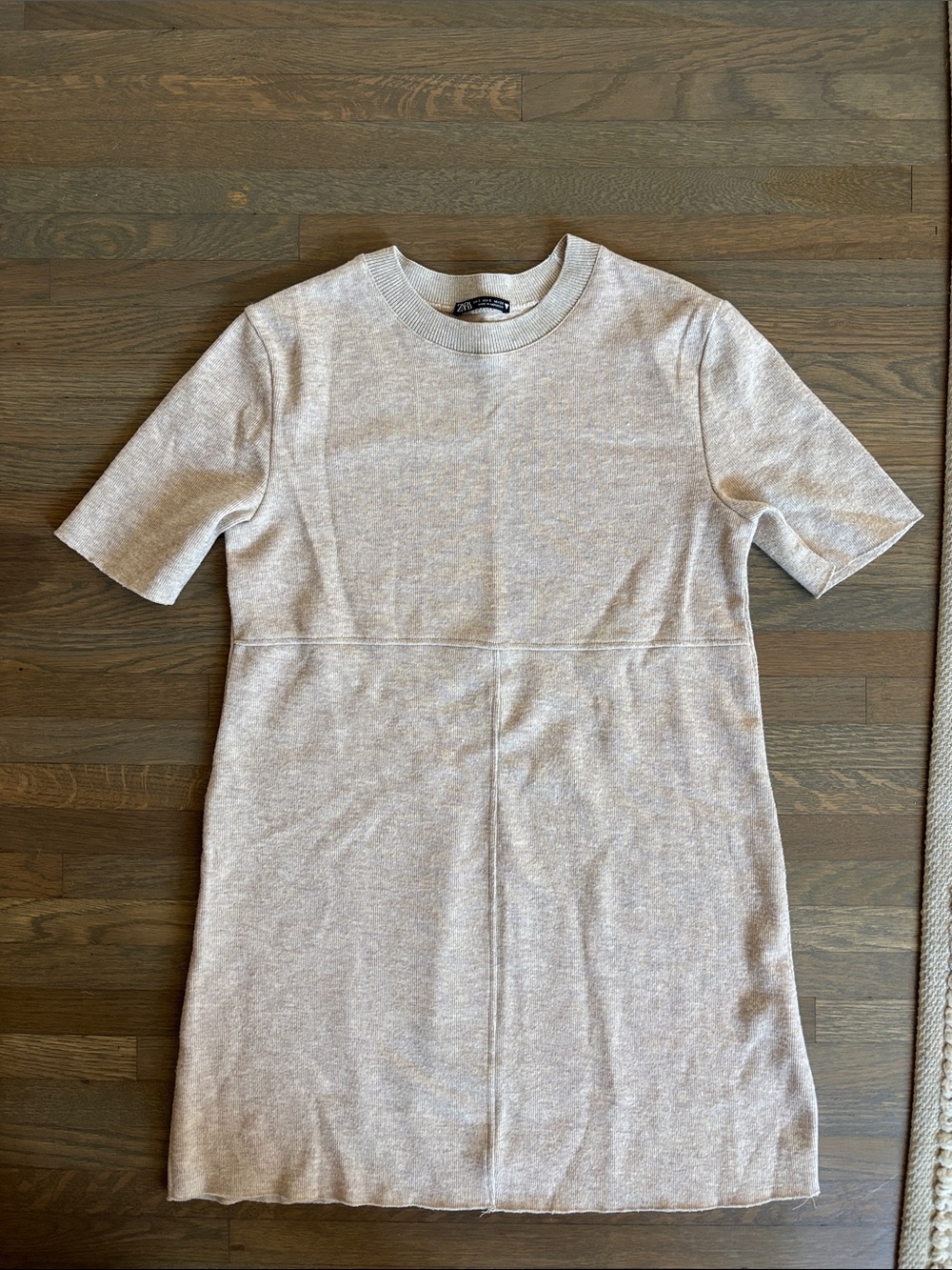 Zara Beige Mini Dress